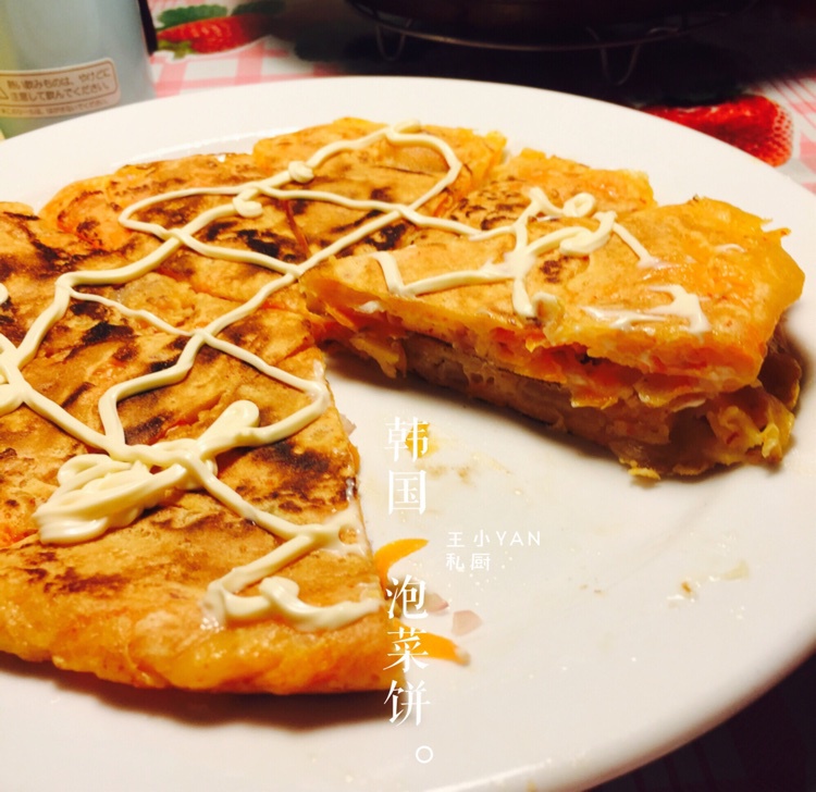 【韩国泡菜饼】初秋酸辣早餐