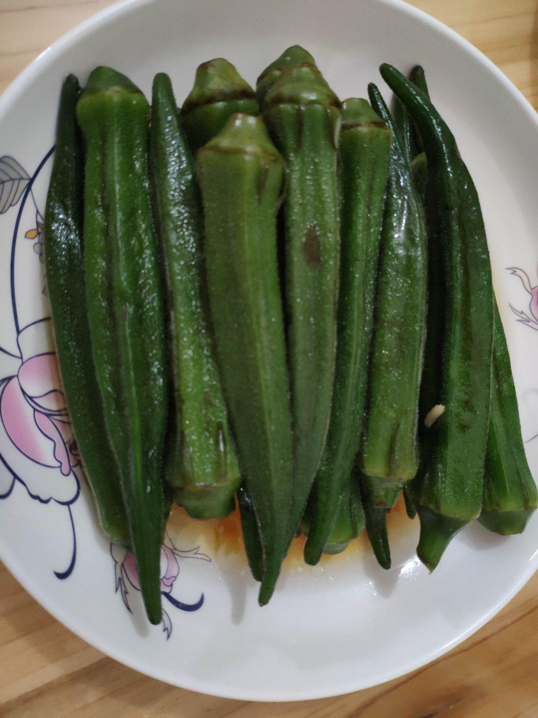 白灼秋葵【最简单做法】