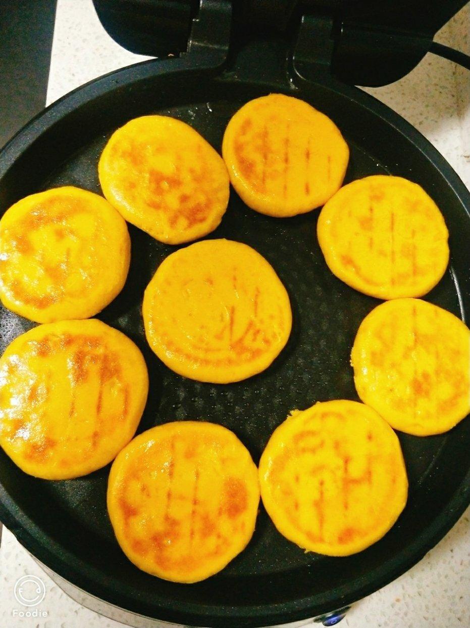 香煎金黄南瓜饼