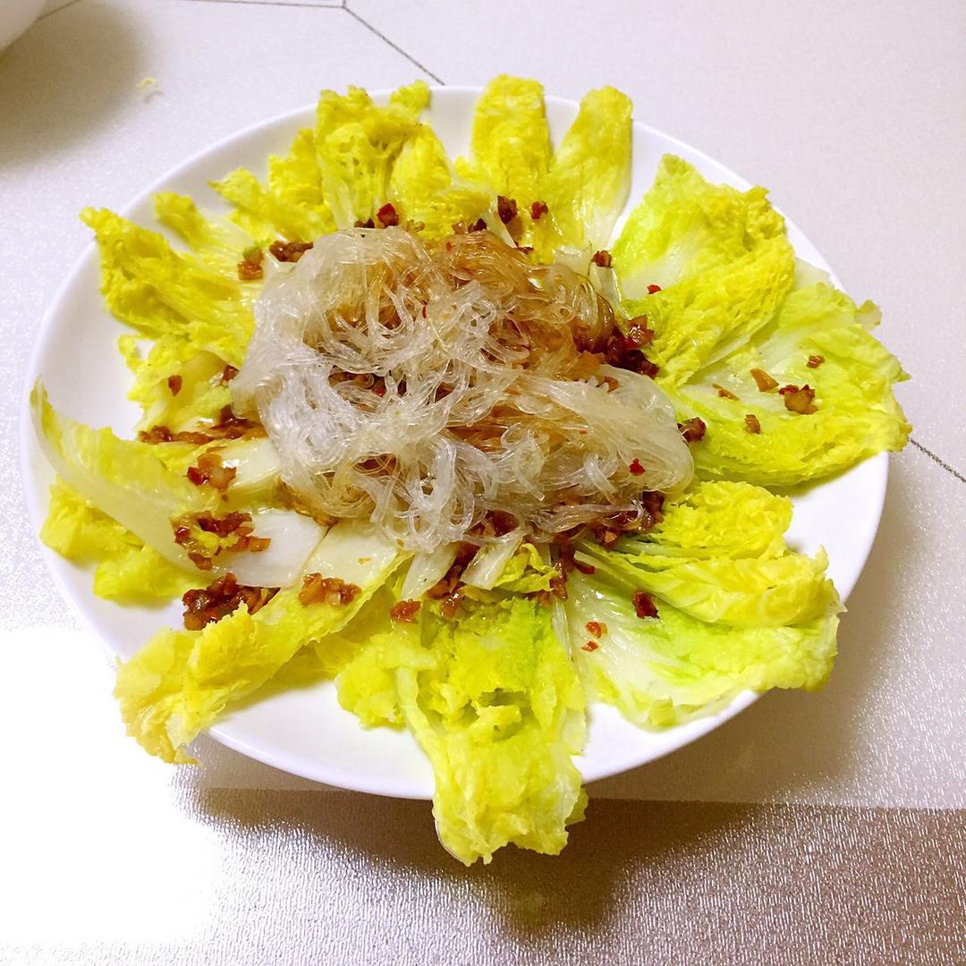 蒜蓉粉丝娃娃菜