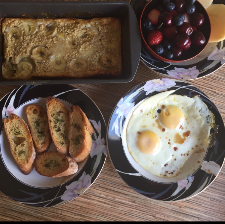 Baked Oatmeal Breakfast 早餐烤燕麦