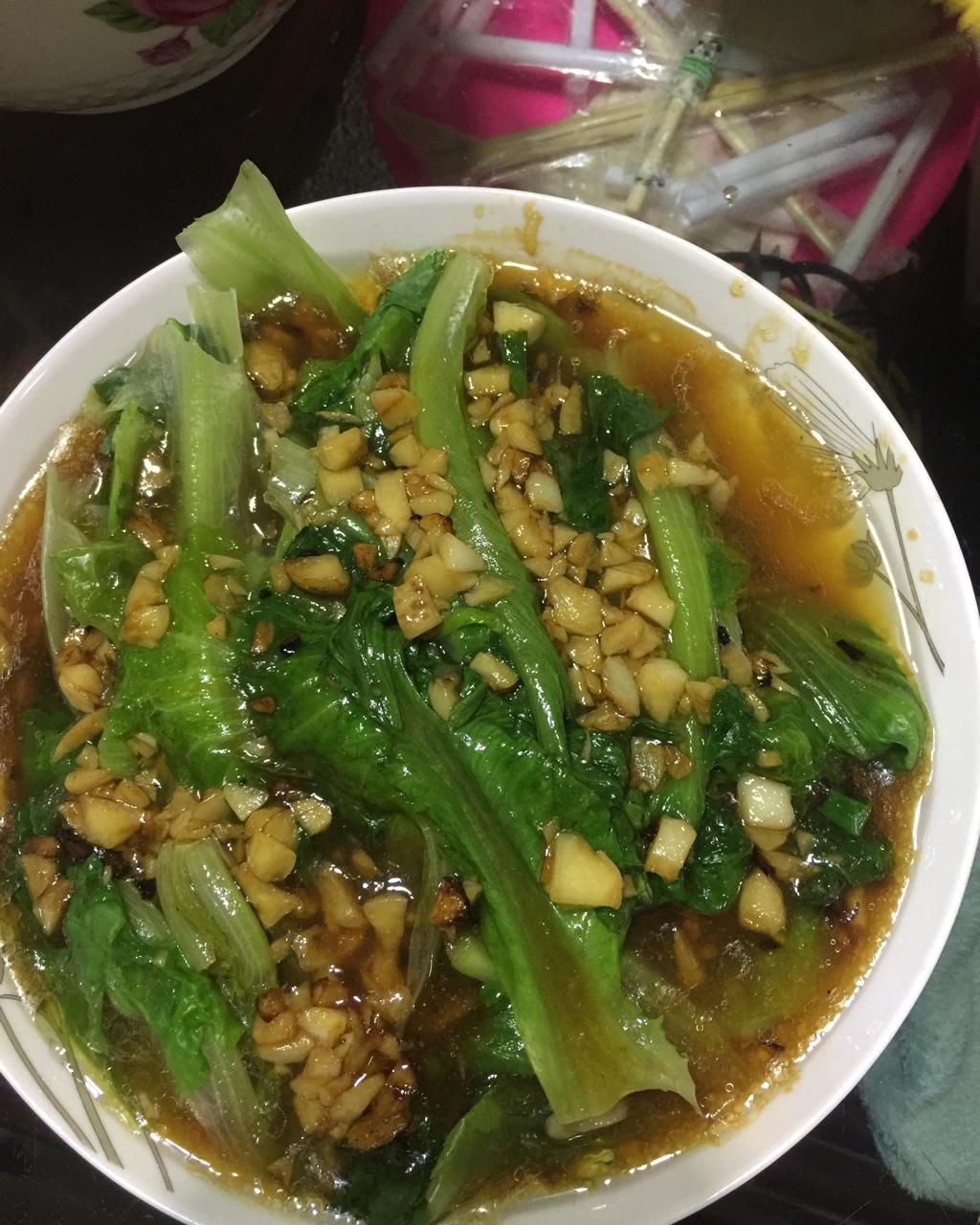 家常菜 蚝油生菜