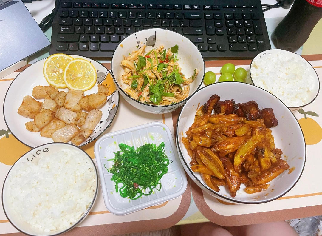 香辣孜然干锅鸡翅（空气炸锅）
