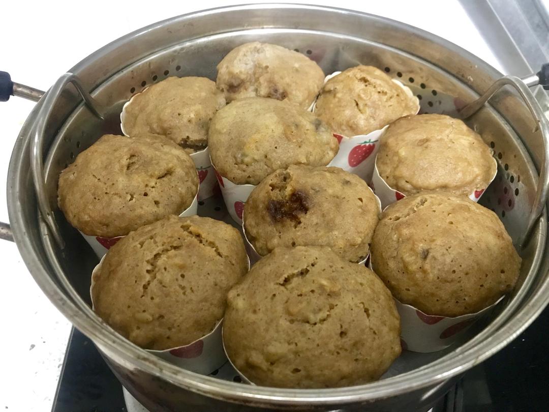 轻食易做：纯全麦粉发糕