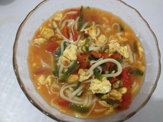西红柿鸡蛋面