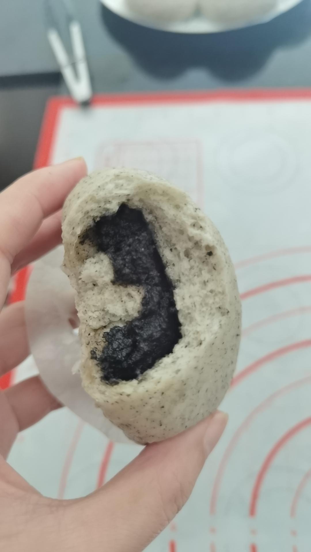 黑芝麻包