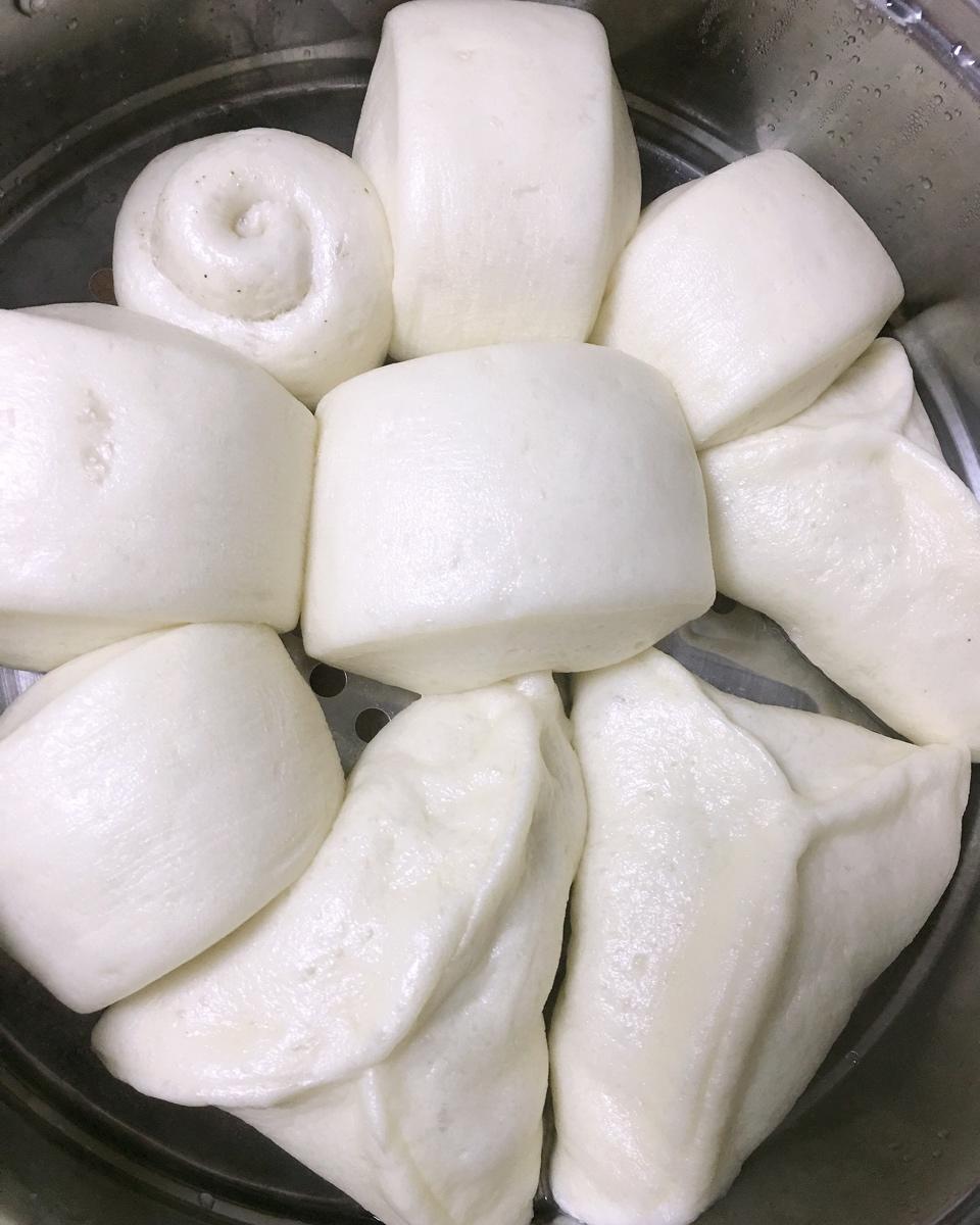 奶香馒头（面包机揉面）