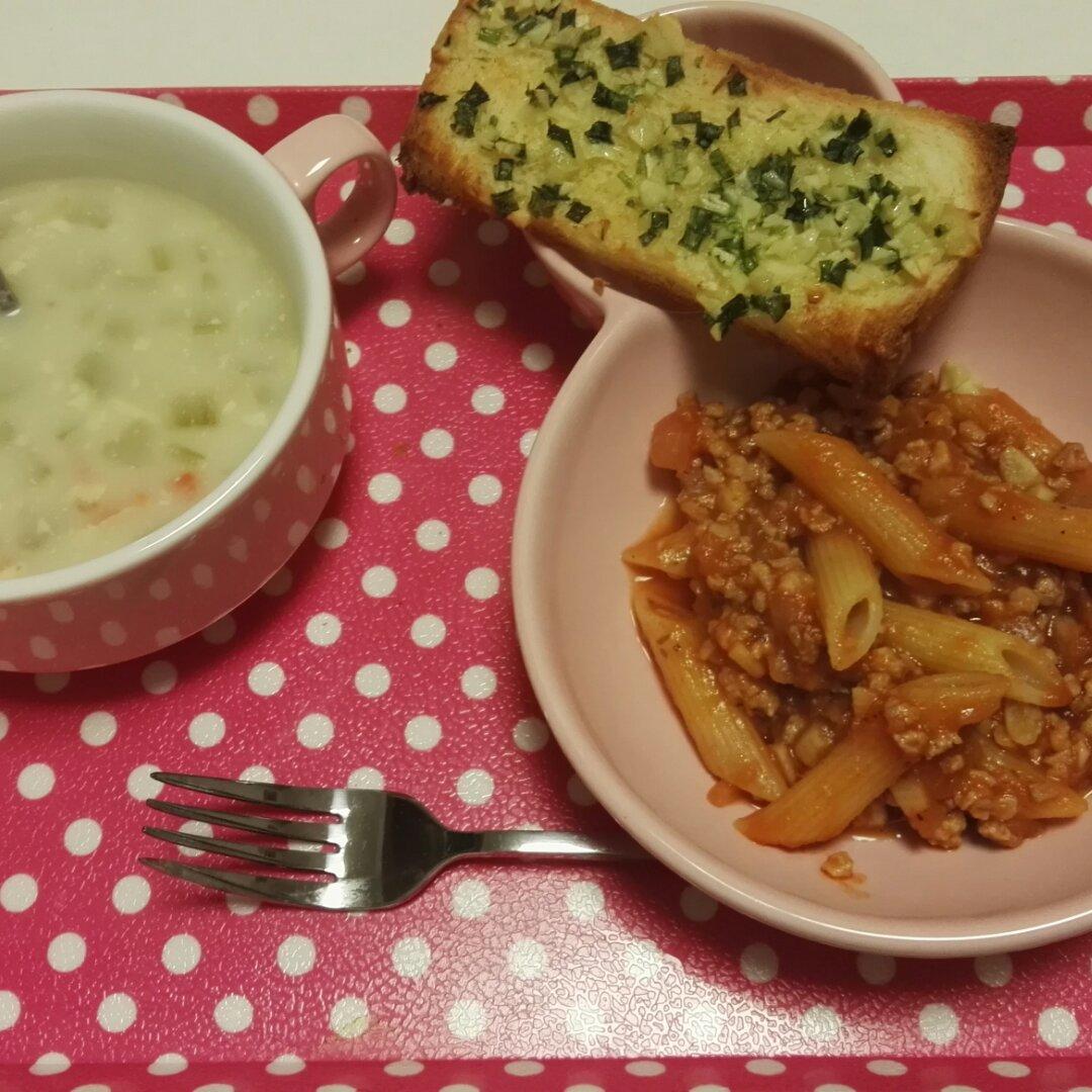 香蒜面包条