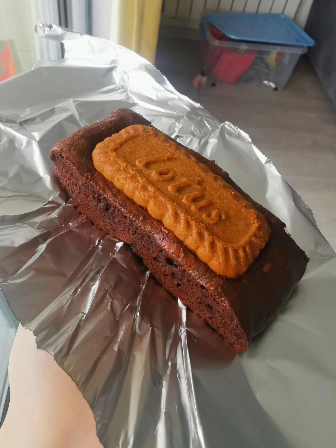 ㊙️巧克力控必入‼️零失误的焦糖饼干布朗尼‼️