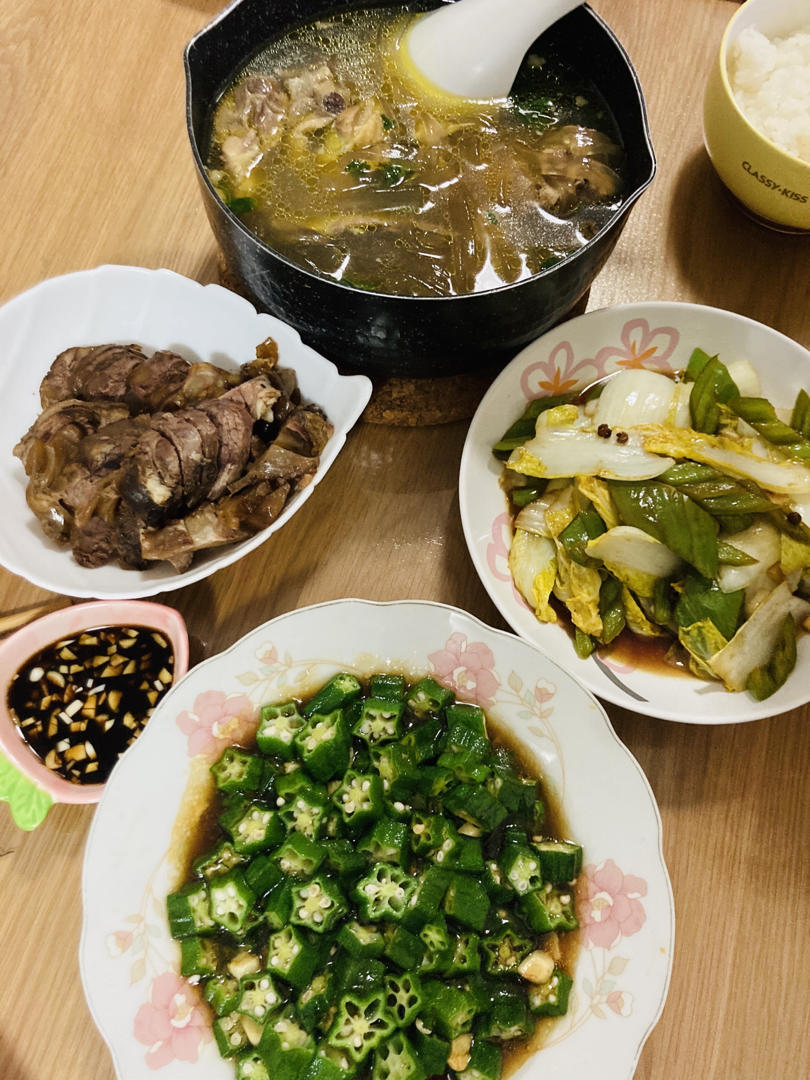 蚝油秋葵