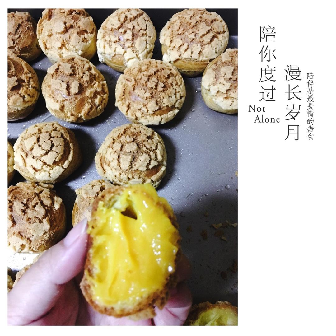 十分美味的酥皮泡芙
