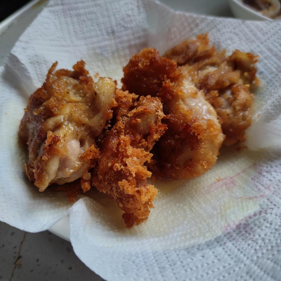 香酥炸鸡腿的做法 步骤7