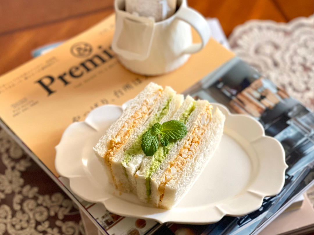 小清新的牛油果🥑三明治🥪