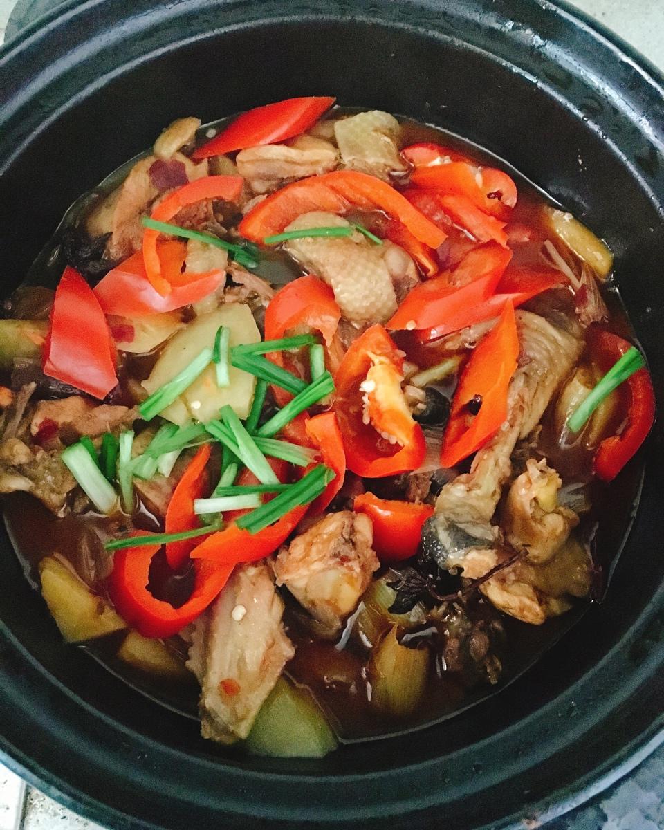 跟妈妈偷学的芋儿鸡，老公说可以去开店了
