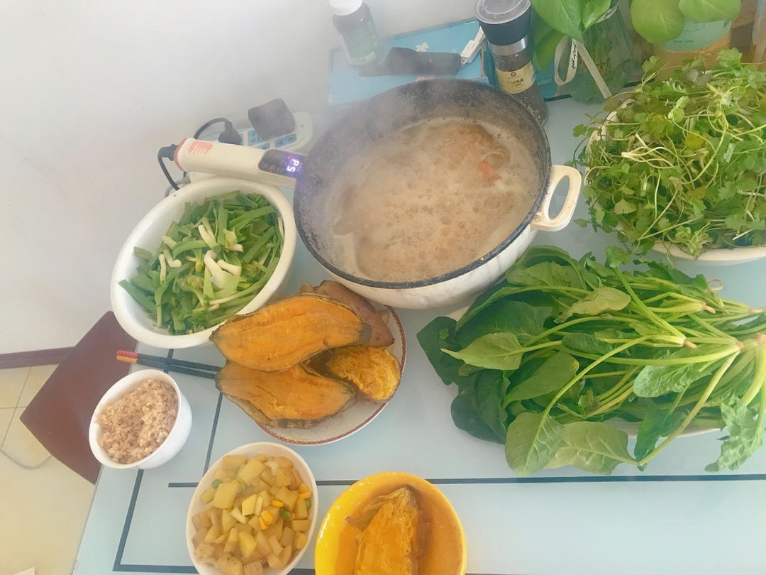 无油｜秋藕栗子羹｜甘甜美味