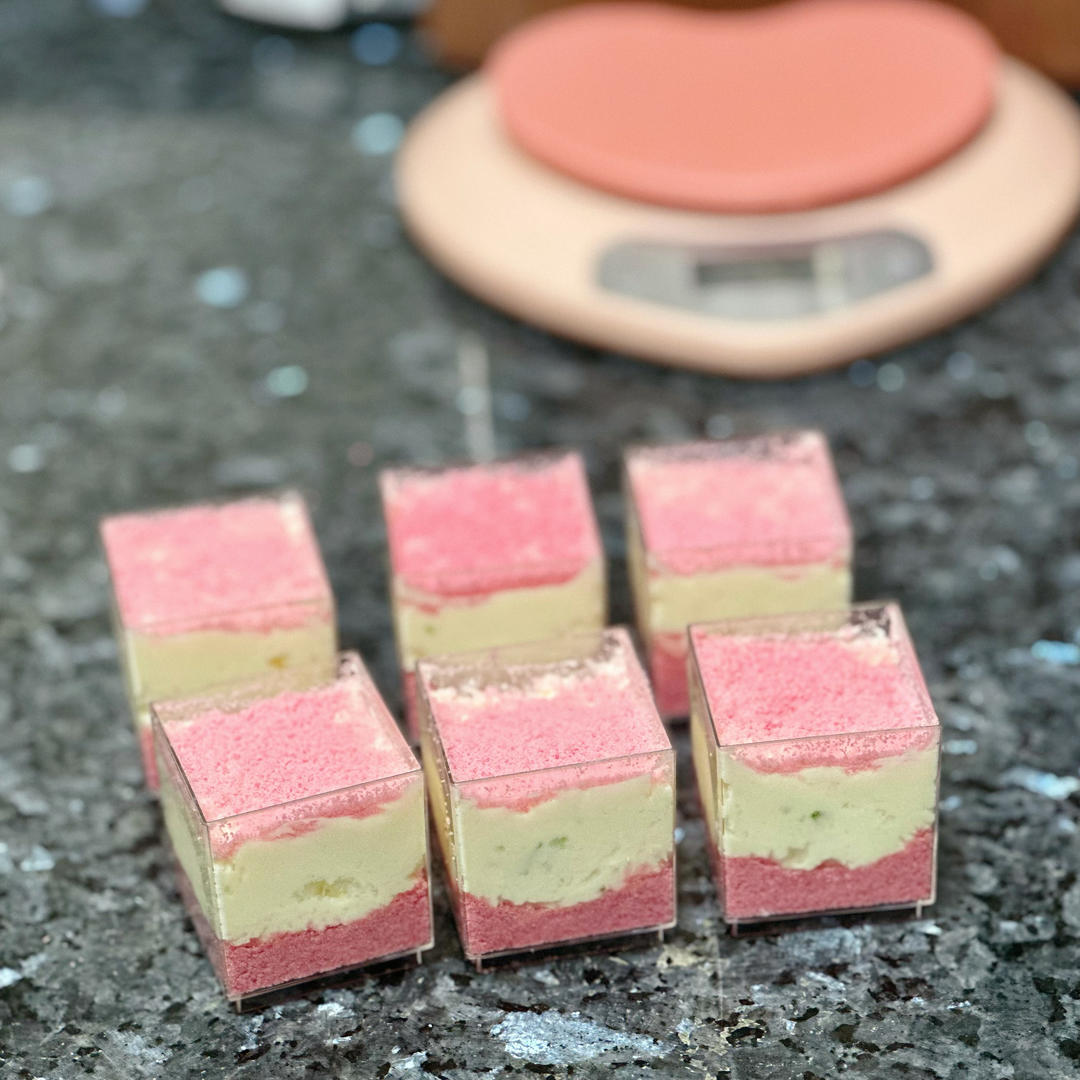 白桃味☞慕斯蛋糕杯
