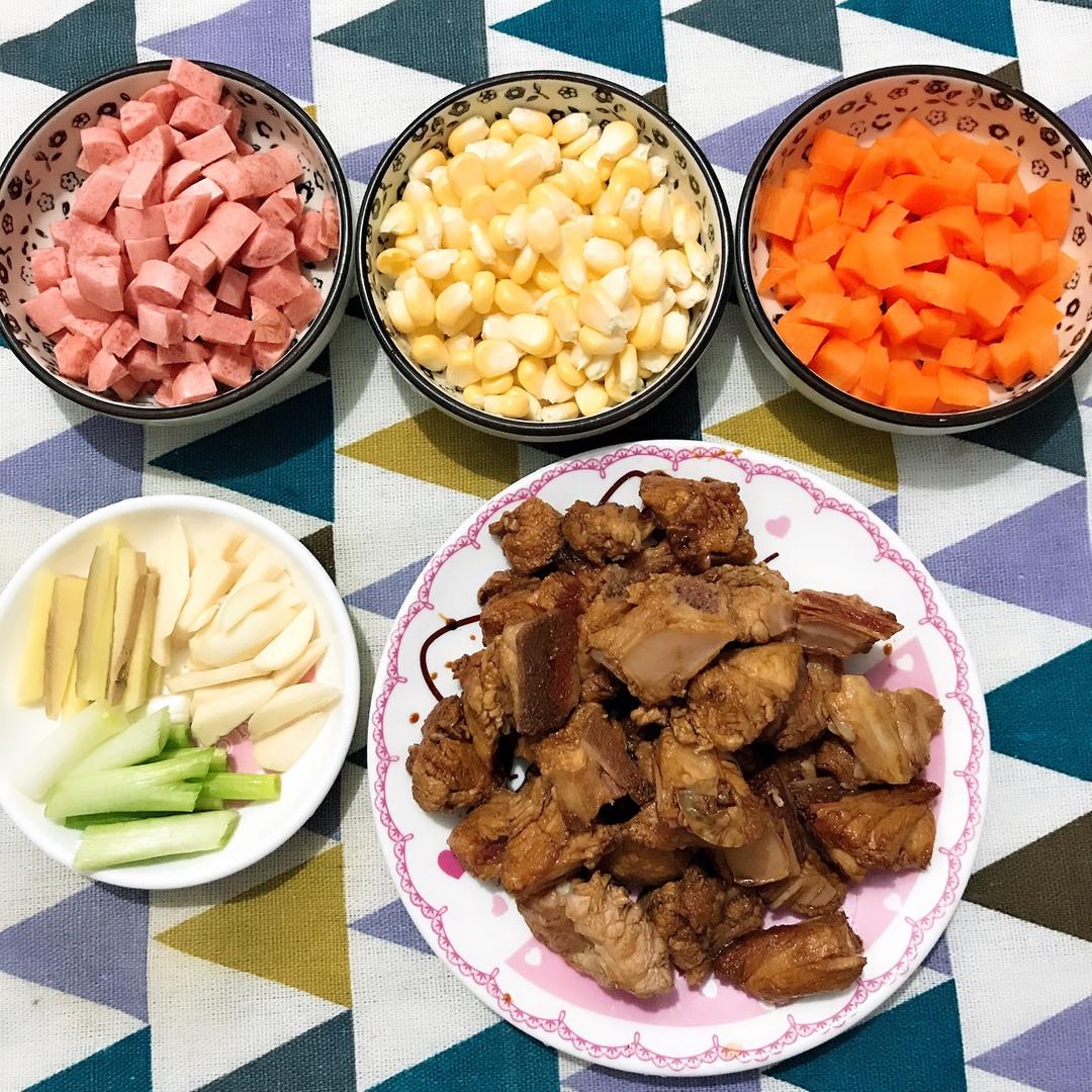 懒人电饭煲焖饭