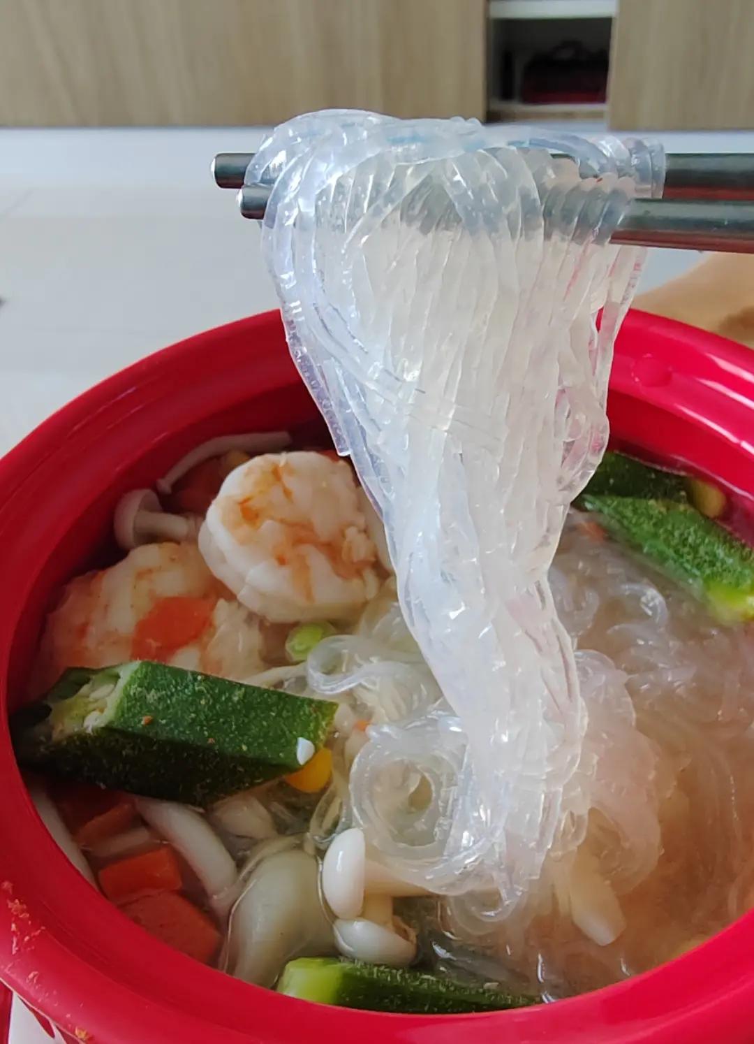 低卡冬阴功海鲜粉丝汤