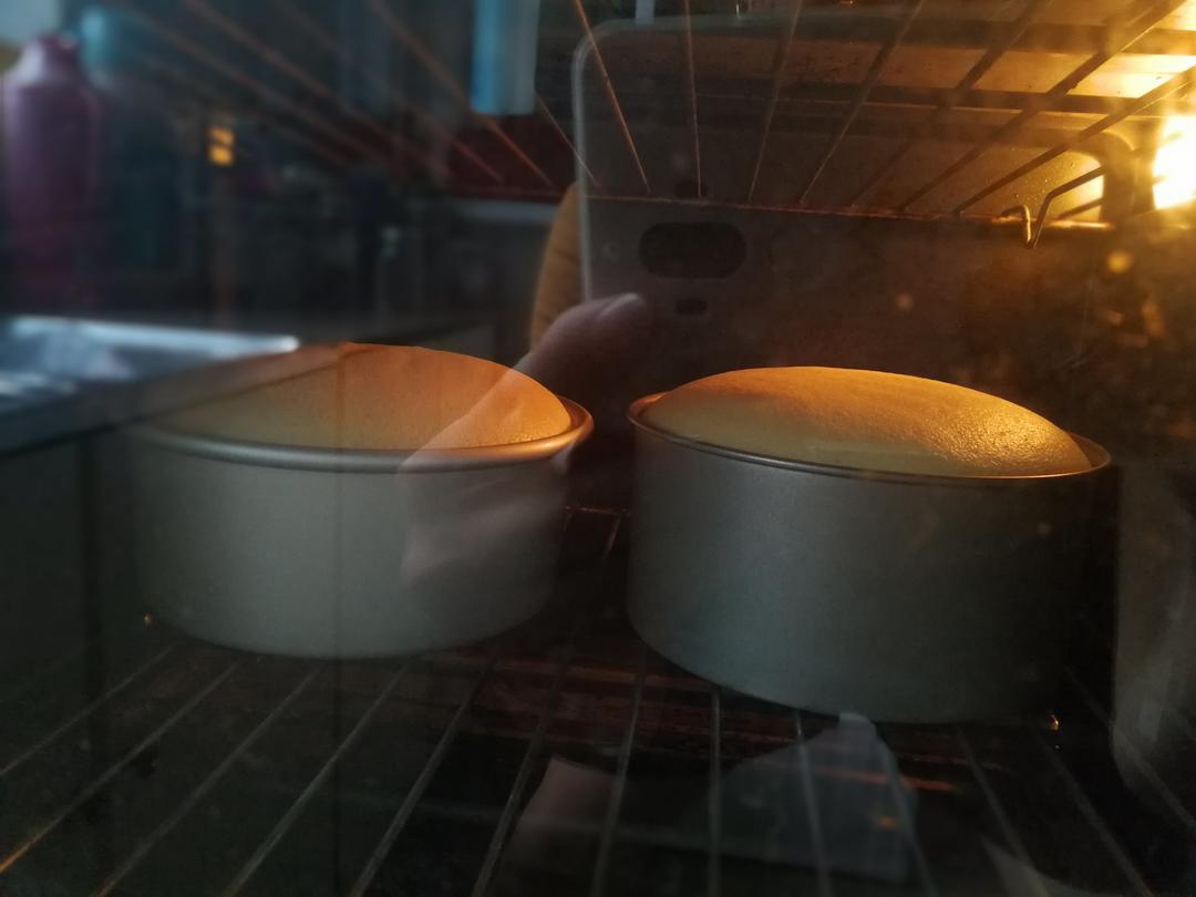 6寸戚风蛋糕（2蛋）