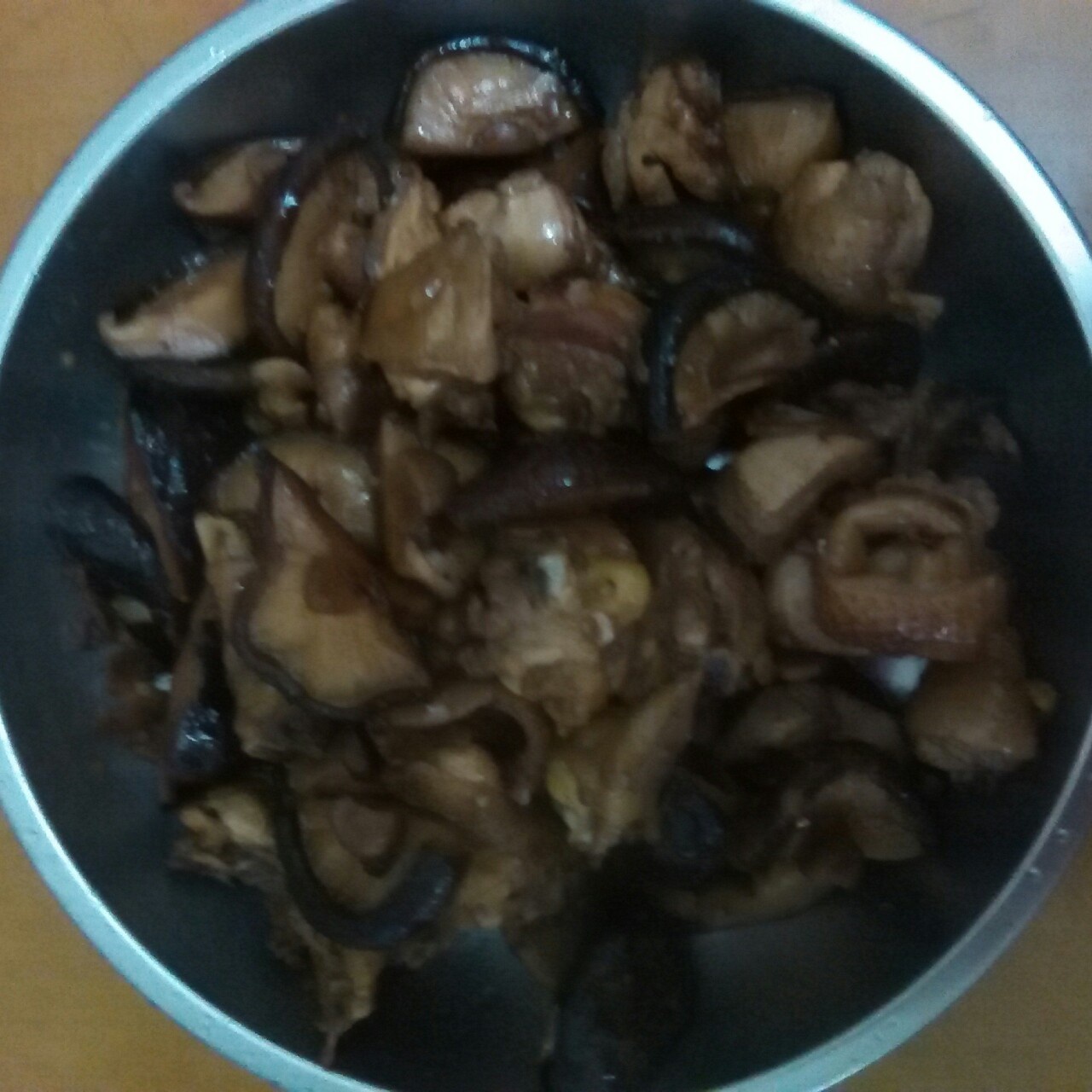 香菇炒鸡块