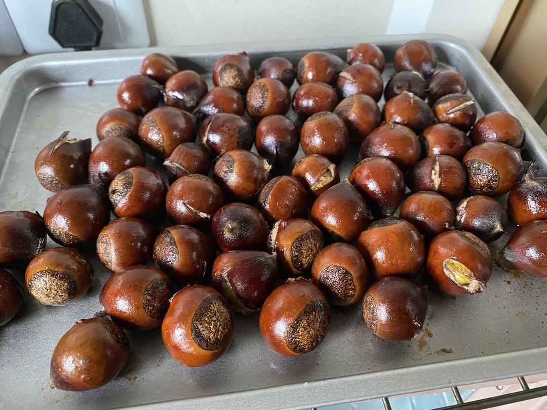 ‼️香甜软糯‼️轻松好剥㊙️烤箱版糖炒栗子