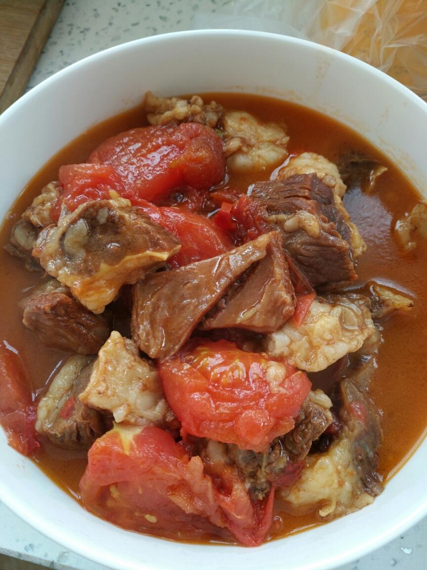 西红柿炖牛腩