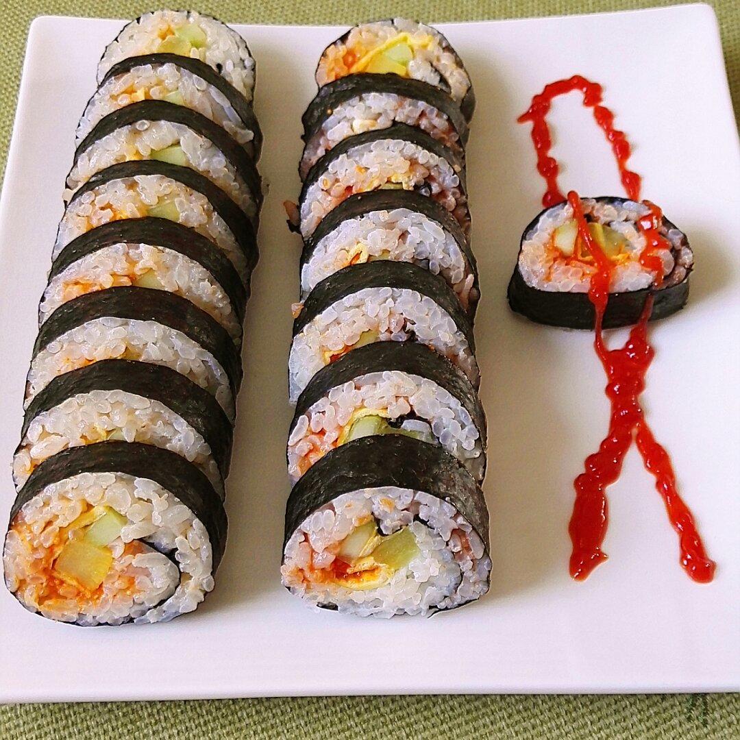 金姑娘的美好生活做的手握寿司