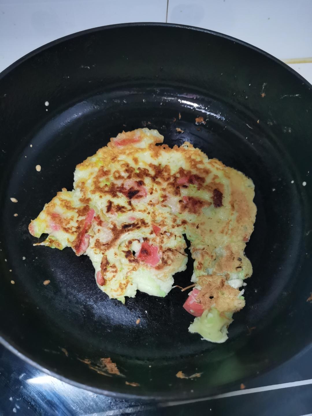 西葫芦鸡蛋饼