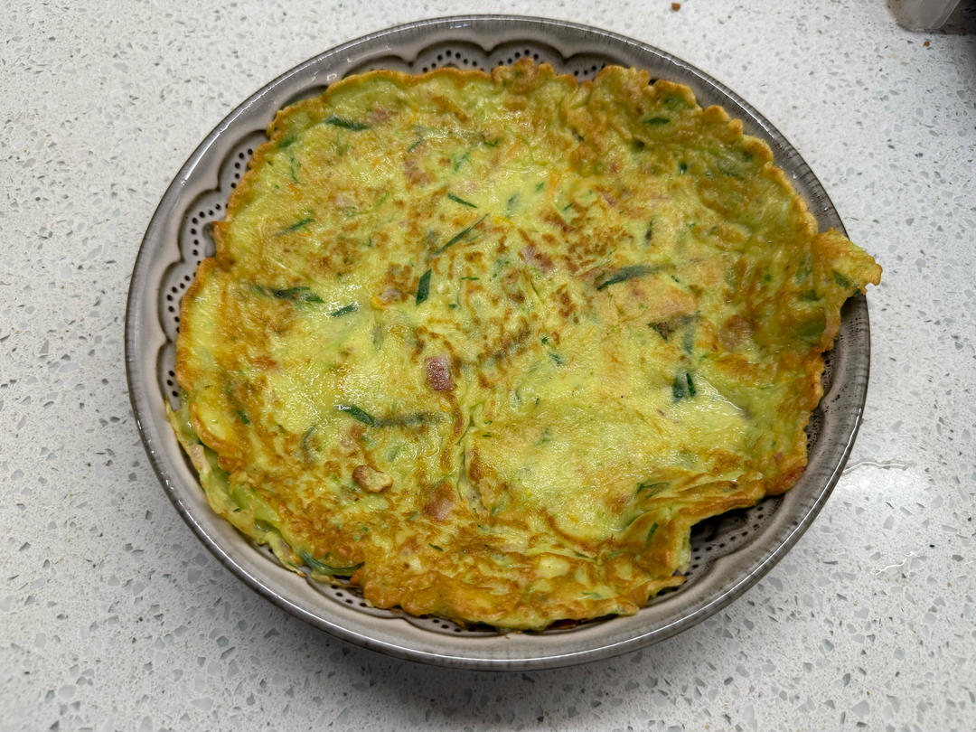 黄瓜鸡蛋饼