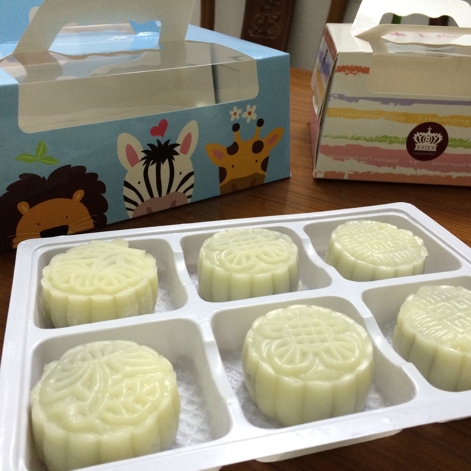 《Tinrry下午茶》冰皮月饼（奶黄馅）