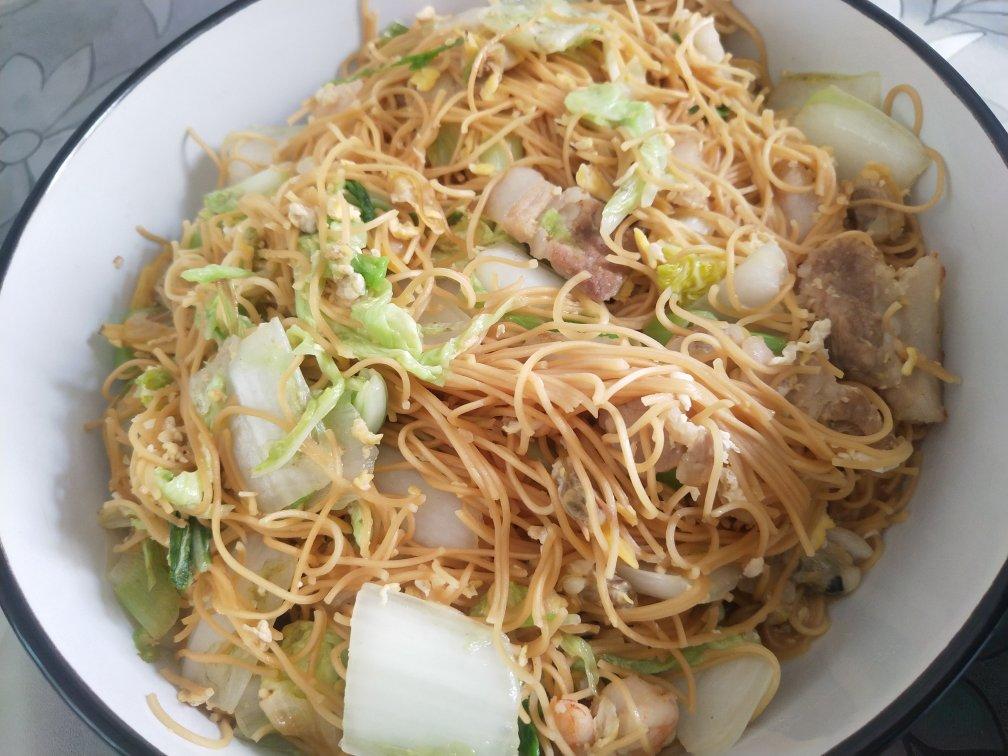 炒线面
