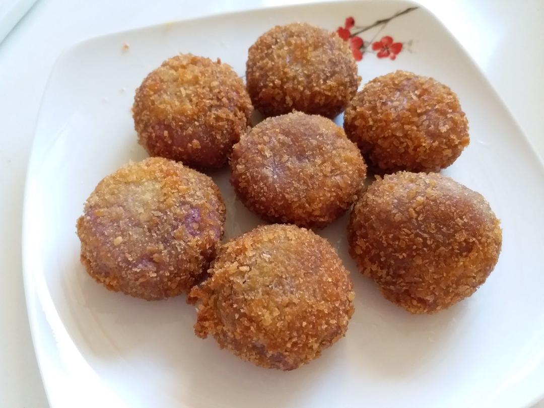 lucychannono做的炸芋圆