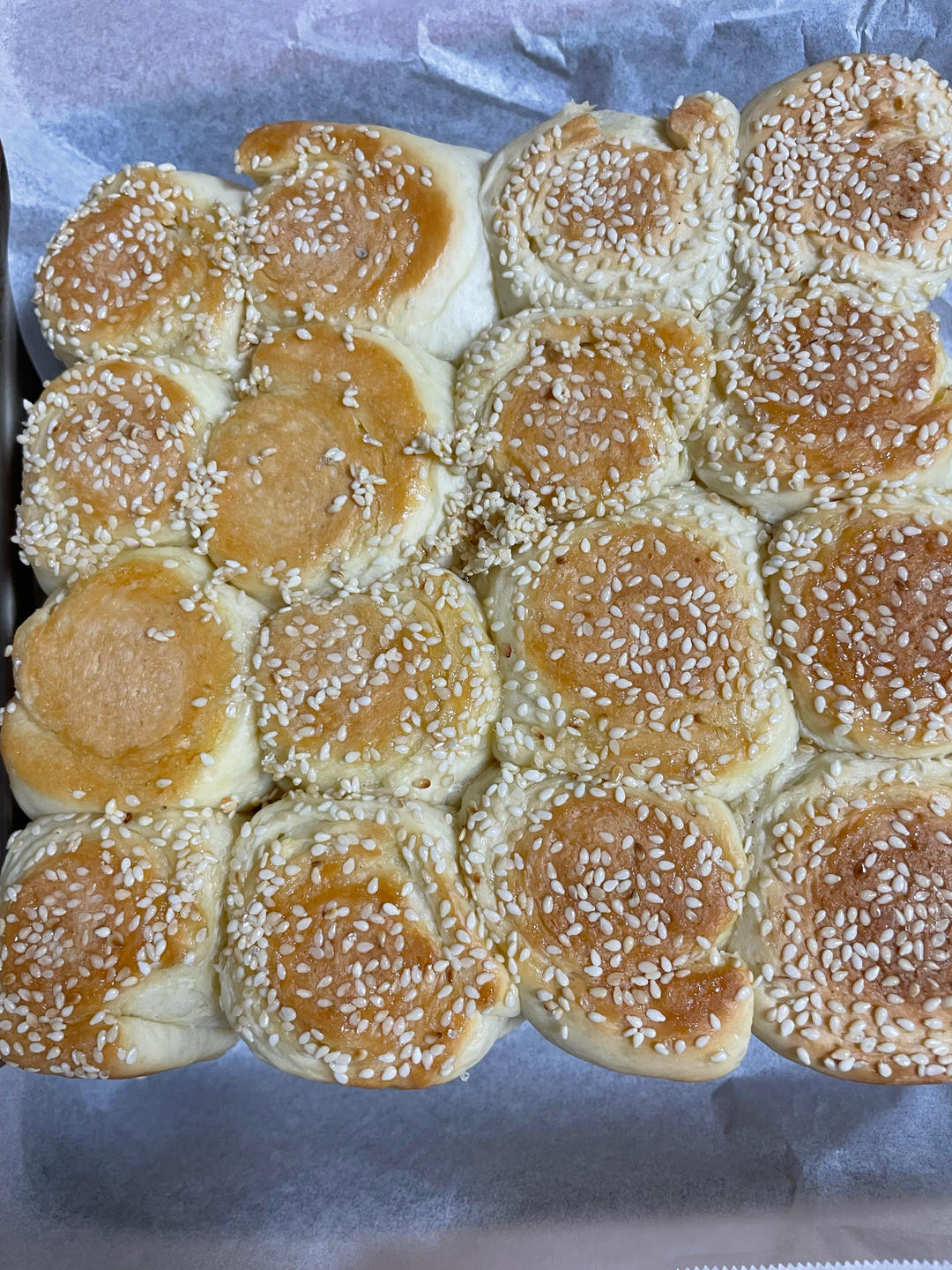 蜂蜜脆底小面包