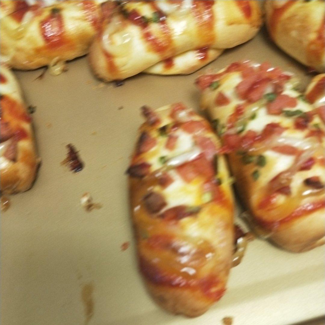 香葱火腿肉松面包