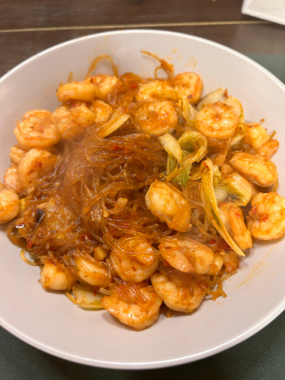 虾仁粉丝煲