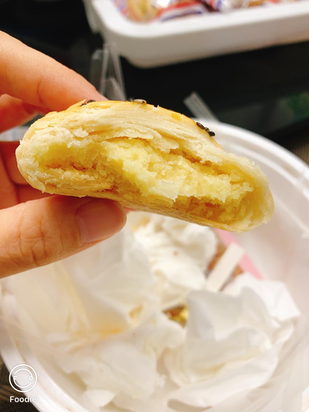 层层起酥的绿豆酥饼—-吃上一口便爱上的感觉