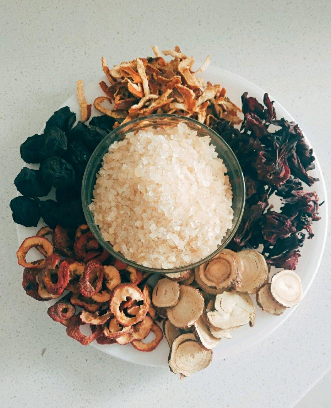 不酸不甜可口酸梅汤