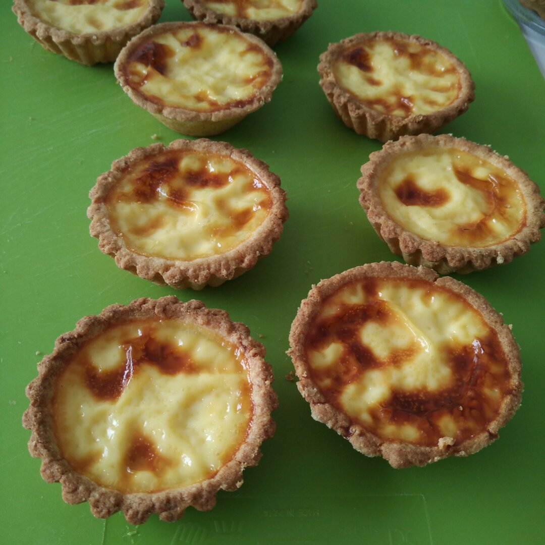 【视频食谱】不用开酥的曲奇蛋挞