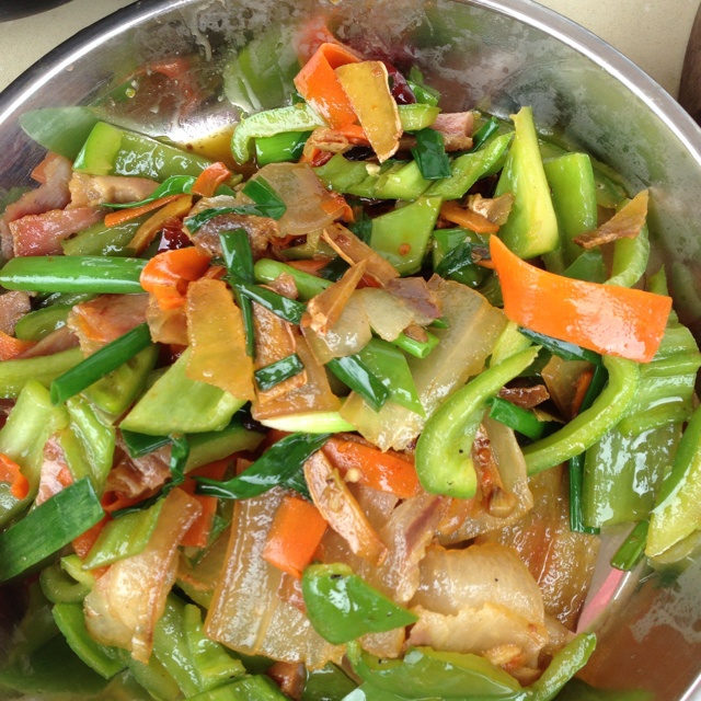 萝卜干炒腊肉