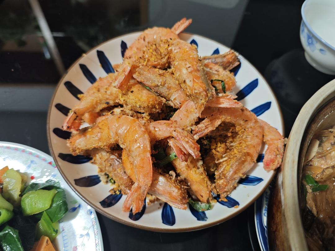 避风塘炒虾