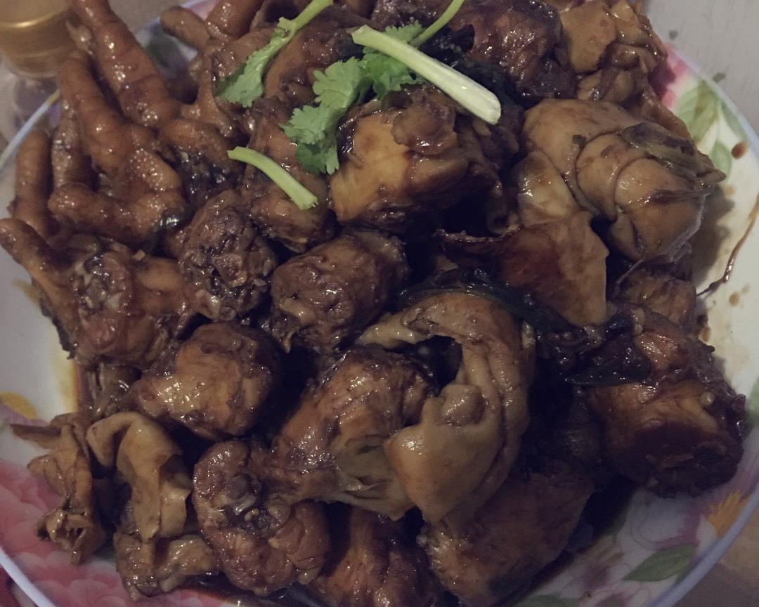 卤鸡爪