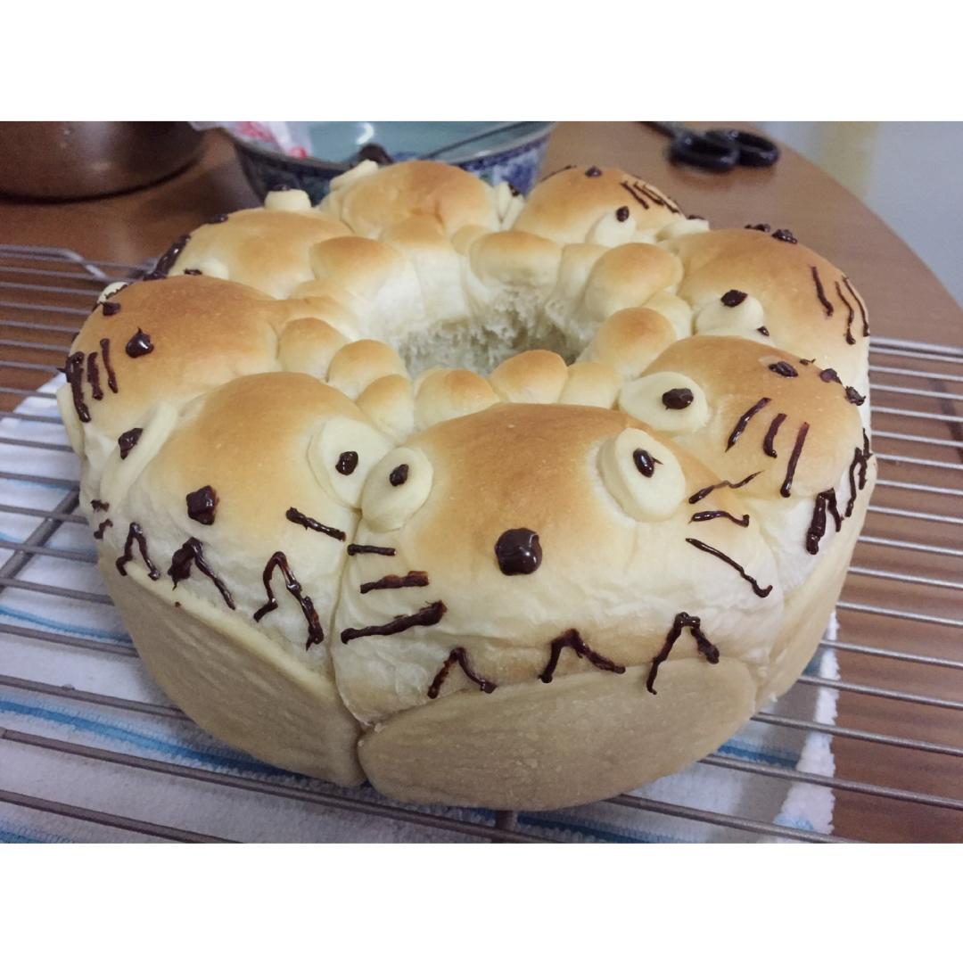 龙猫挤挤小面包