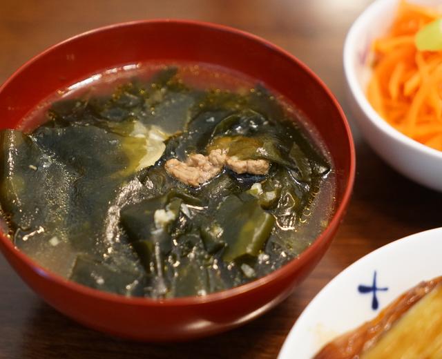 韩国海带汤的做法
