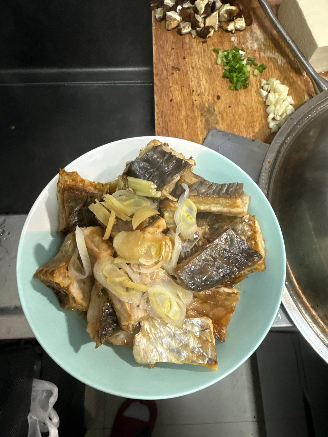 蒸咸鱼