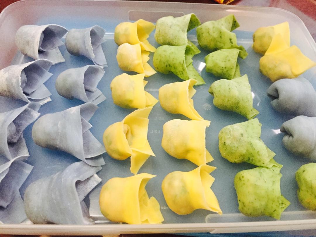 彩色馄饨——靓丽又美味哦