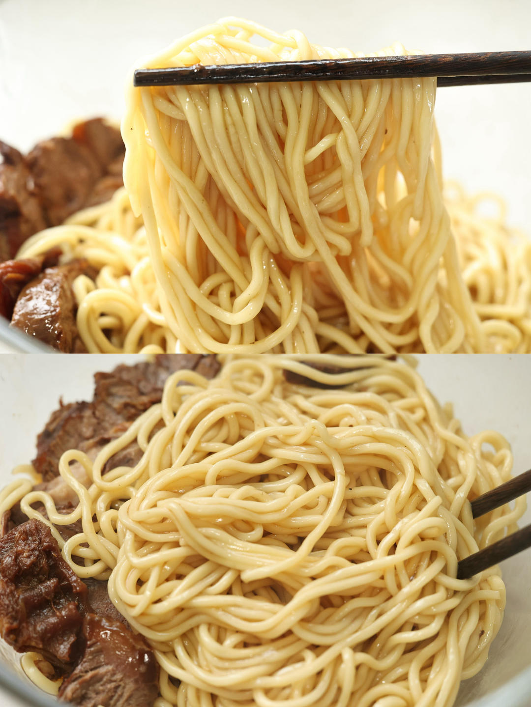 自制鲜面条｜鸡蛋面｜厨师机压面条