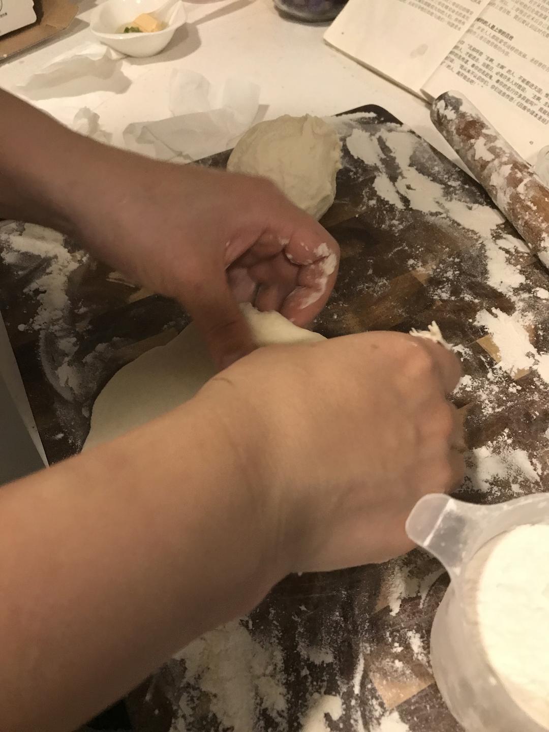纯奶手撕吐司的做法 步骤1