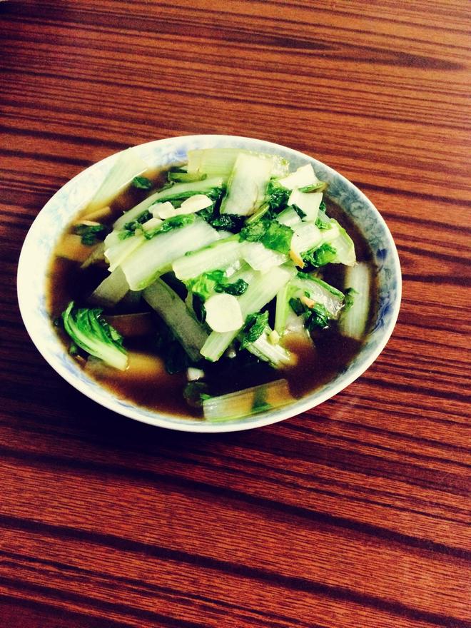 蚝油（清炒）杭白菜的做法