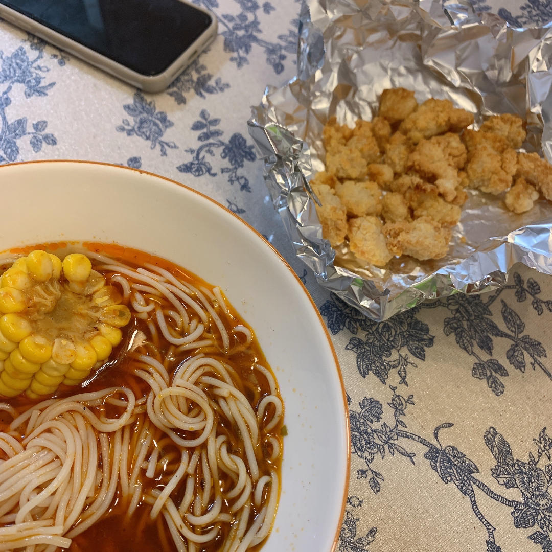 空气炸锅鸡米花（速冻版）