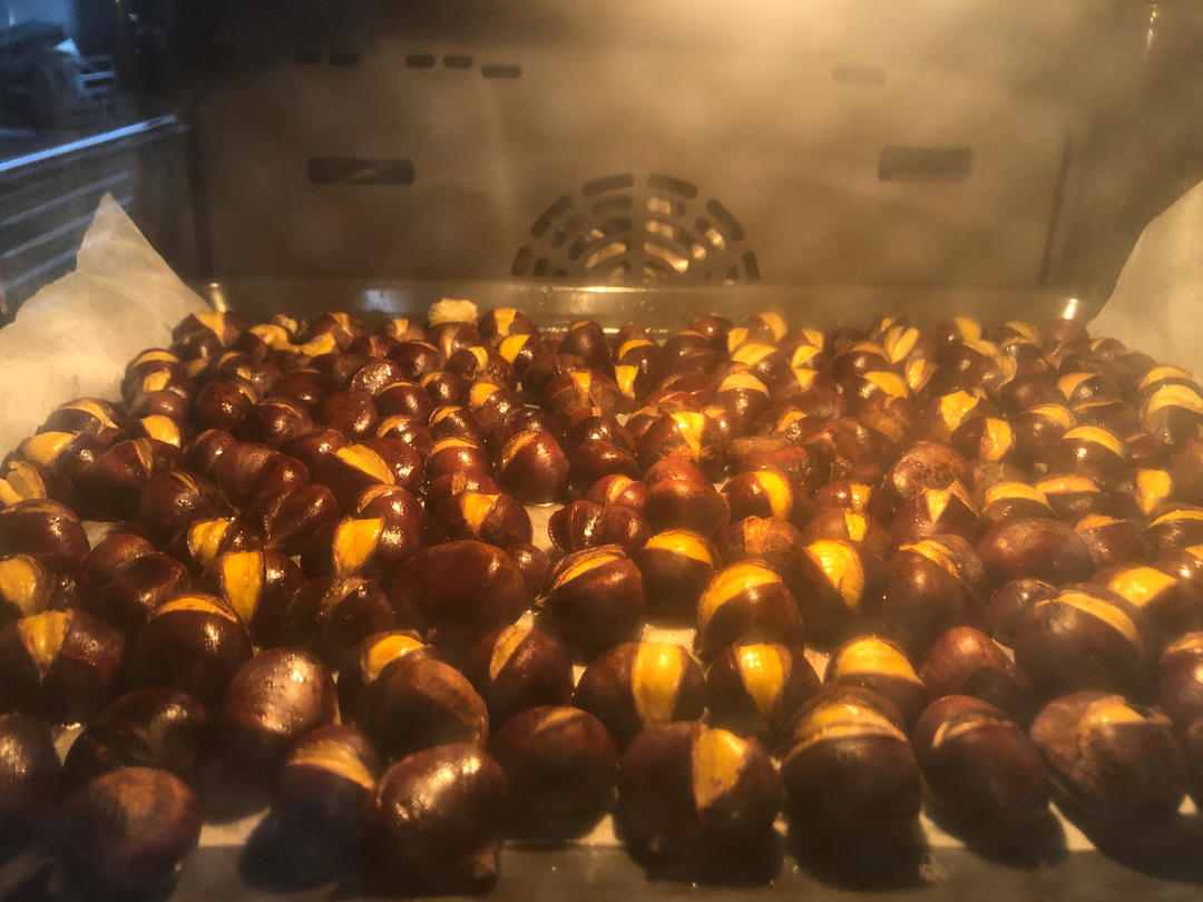 ‼️香甜软糯‼️轻松好剥㊙️烤箱版糖炒栗子